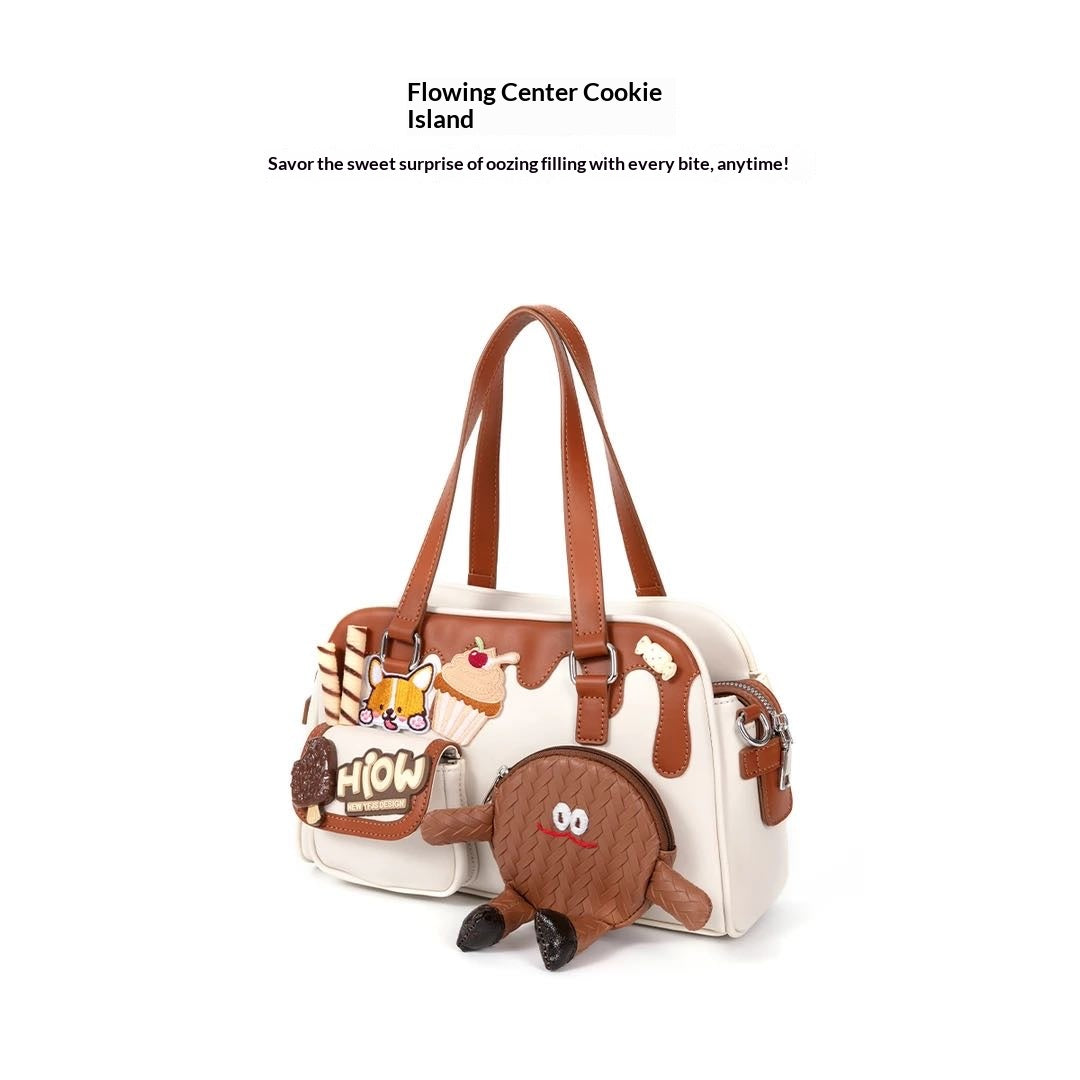Flowing Center Cookie Island designer original handbag \ shoulder bag \ crossbody bag